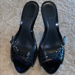 Dior black heels